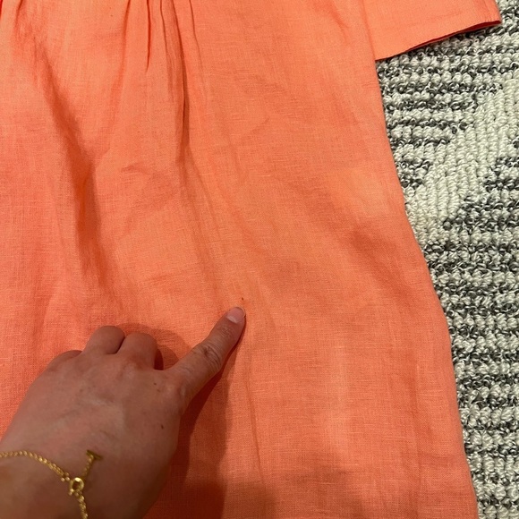 J.Jill Love Linen tunic button down tunic - Picture 5 of 6